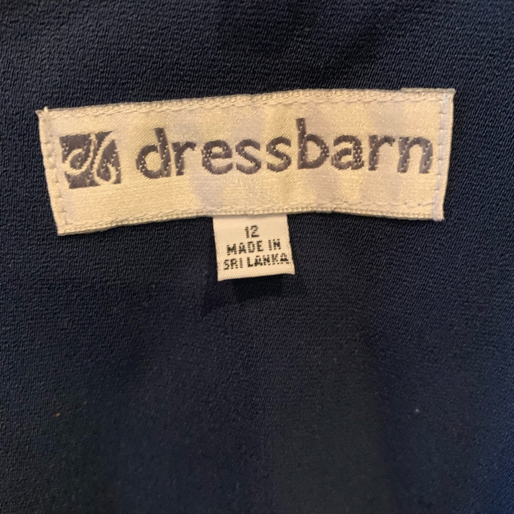 Dress Barn Vintage Navy Blue suit. EUC. Size 12. - Picture 3 of 10